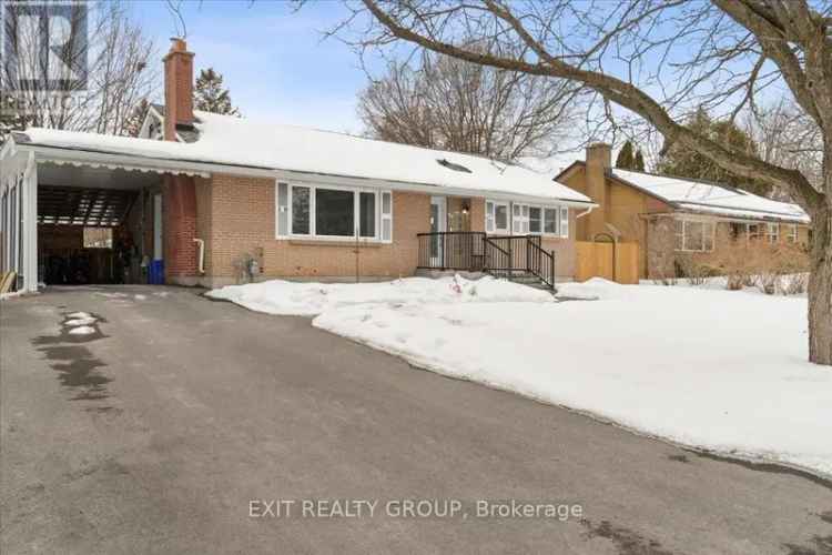 Beautifully renovated bungalow for sale in Trenton with modern features