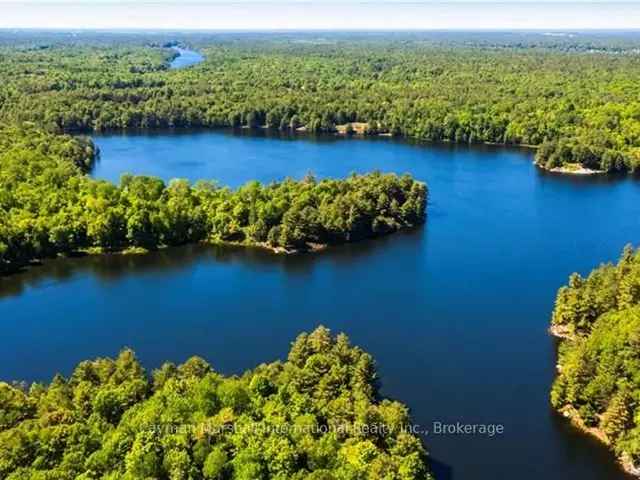 Muskoka Lakefront Estate: Seven Lots, Two Cottages, Secluded Paradise