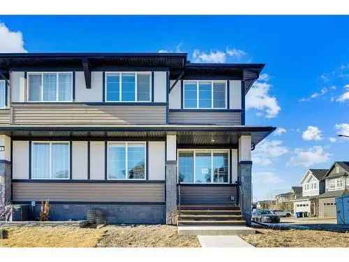 For Sale Stunning Corner Lot Duplex in Legacy Calgary