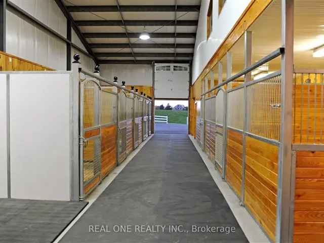 50-Acre Equestrian Estate with Indoor Arena and Extensive Facilities