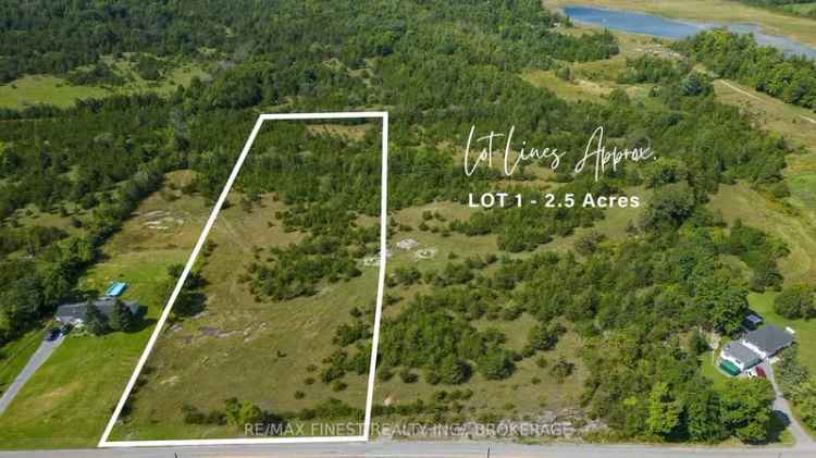 Buy Vacant Land in Stone Mills Township with 2.5 Acres