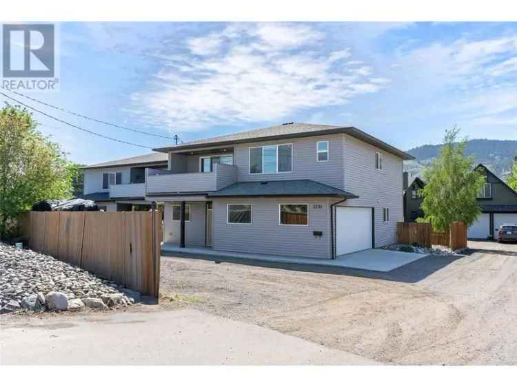 2019 Built Home with 2-Bed Basement Suite and Double Garage