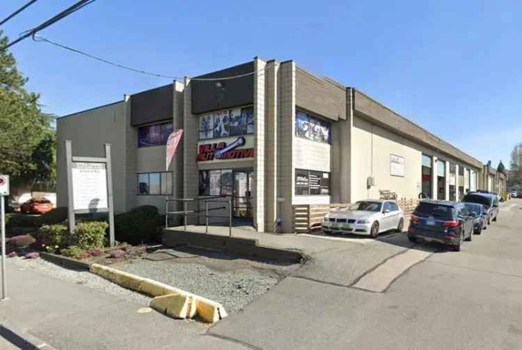 Lease Industrial Space in North Burnaby with Office and Warehouse Features