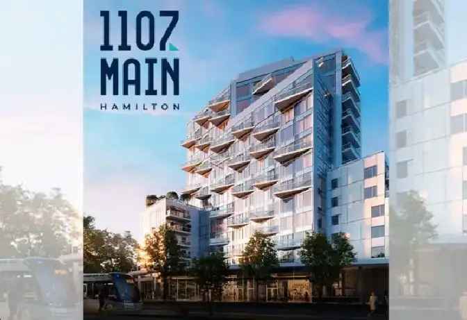 1107 Main St Condos Hamilton: New Condos near McMaster University