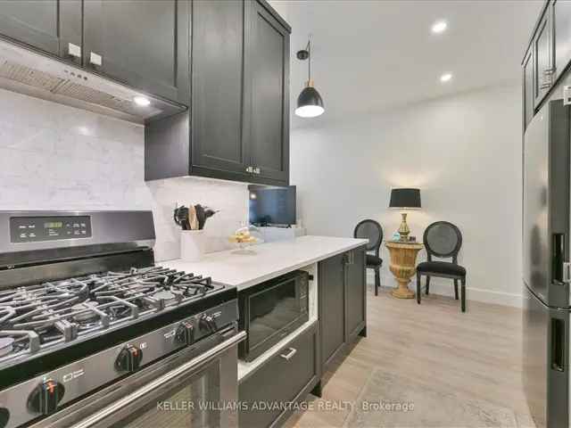 Leslieville Modern 4-Bed 4-Bath Home Renovated 2019