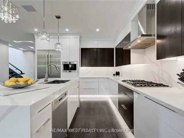 Luxury 4100+ Sq Ft Home Ravine Lot Gourmet Kitchen Finished Bsmt