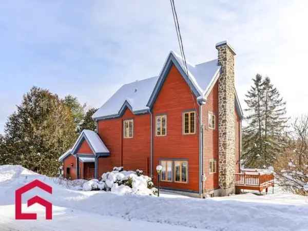 Two or More Storey House for Sale Laurentides Lake View