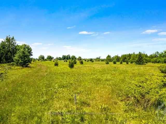 Land For Sale in Beckwith, Ontario