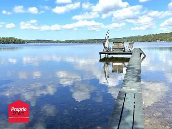 Octagonal Bungalow for Sale on Lac-du-Portage