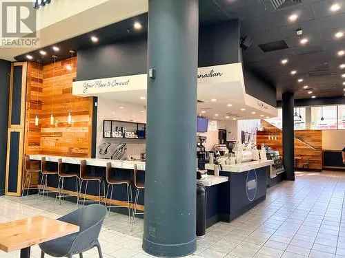 Franchise Cafe For Sale In Capilano Mall