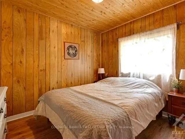 Patterson Lake Waterfront Cottage Private Dock Updated Interior