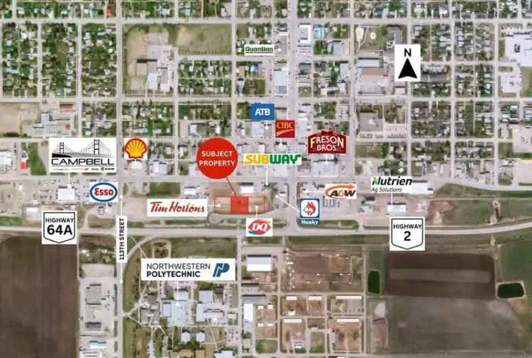 Commercial land For Rent in Grande Prairie, Alberta