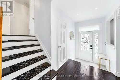 4-Bedroom Detached Home in Erindale Mississauga