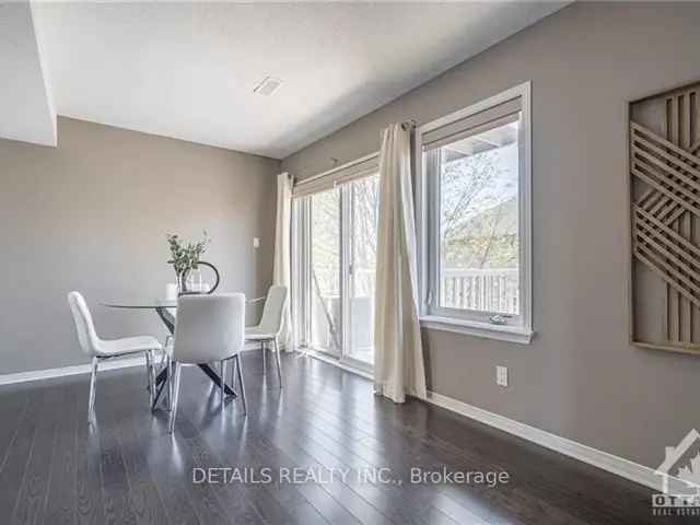 Barrhaven End Unit Terrace Home 2 Beds 2.5 Baths 1350 Sqft