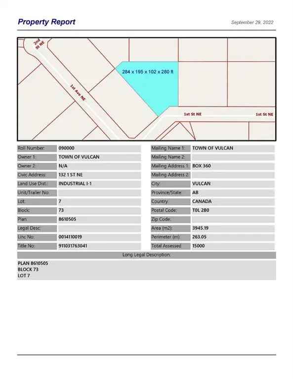 Land For Sale in Redcliff, Alberta