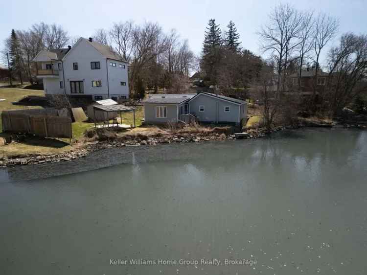 Alder Lake Bungalow Waterfront Home Downsizer Second Home Expansion Potential