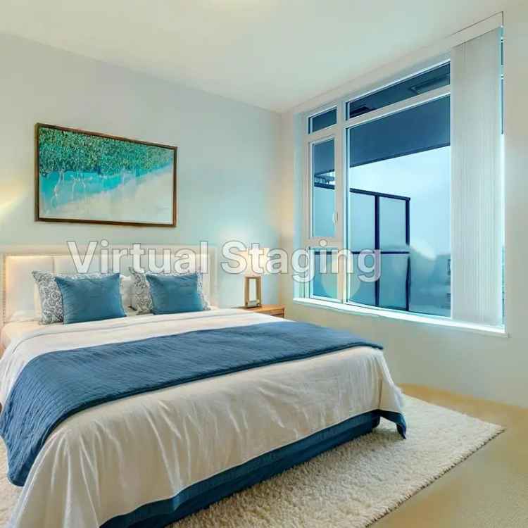 Metrotown Luxury Condo 2 BR 2 Bath Stunning Water View