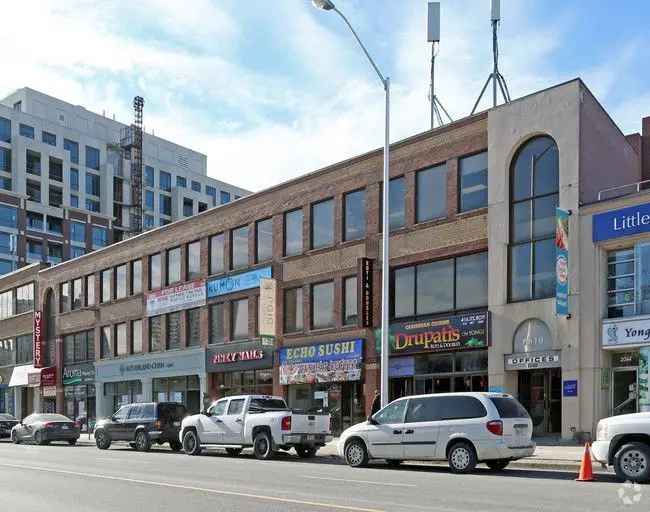 Rent Prime Commercial Space Between Eglinton and Davisville With Mezzanine