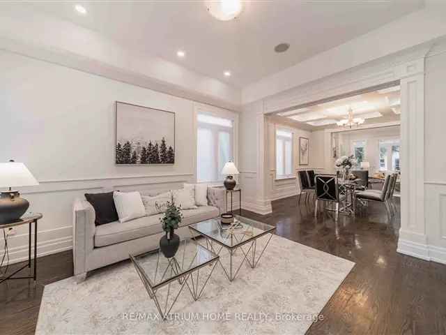 Custom Built Home in Desirable Area Near Yonge St