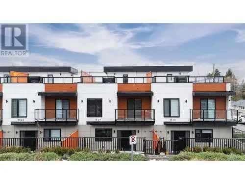 Luxury Kelowna Townhome for Sale