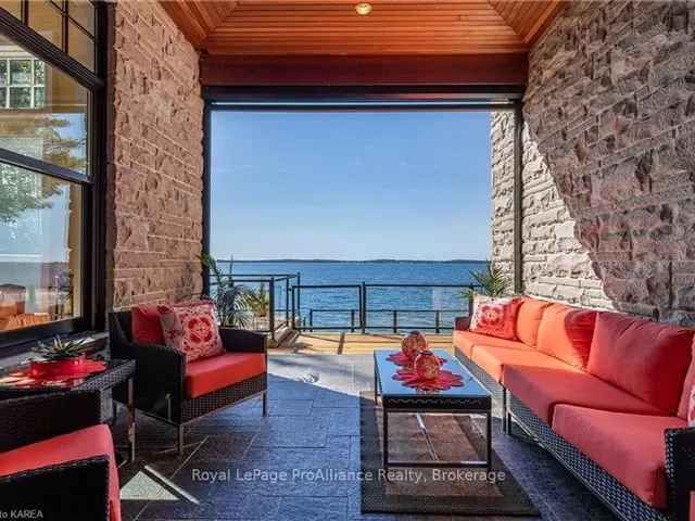 Spectacular Waterfront Home on St Lawrence River