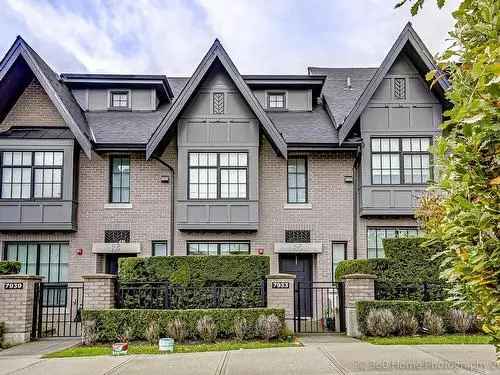 4-Bedroom Townhome in Vancouver Oakridge Near Schools and Transit