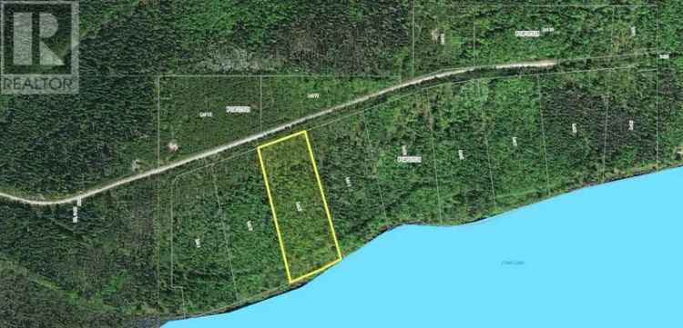 Chief Lake Waterfront Lots - Cabin or Forestry Use