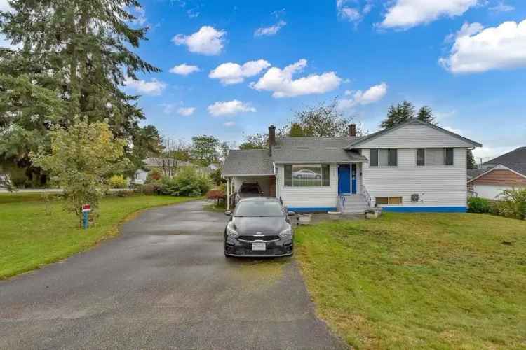 Surrey House for Sale: 4 Bed 2 Bath Home with Development Potential