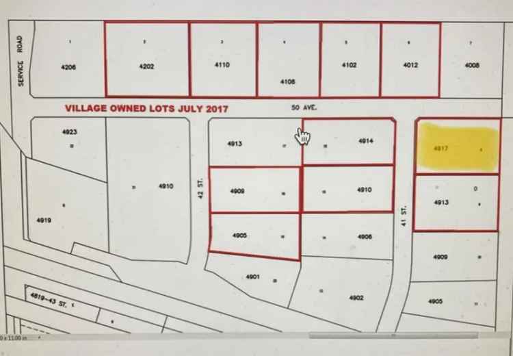 Rycroft Industrial Lots Highway 2 49 Crossroads Park