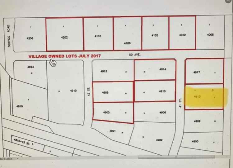 Rycroft Industrial Lots Highway 2 49 Crossroads