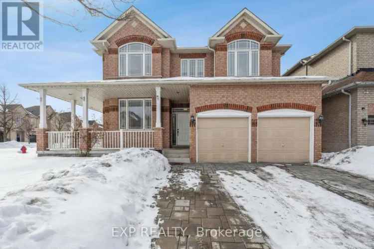 Buy corner lot home in Aurora with spacious family areas and modern kitchen