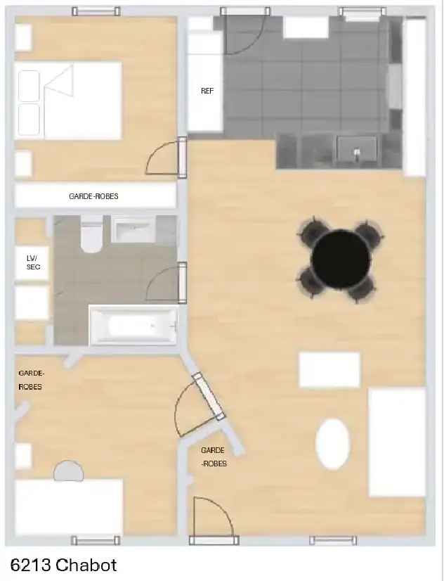 Petite-Patrie Montreal Appartement 4 1/2 disponible 1er Janvier