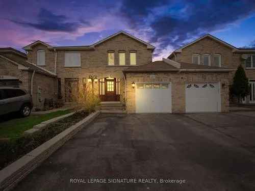 3-Bedroom Semi-Detached Home in Central Mississauga