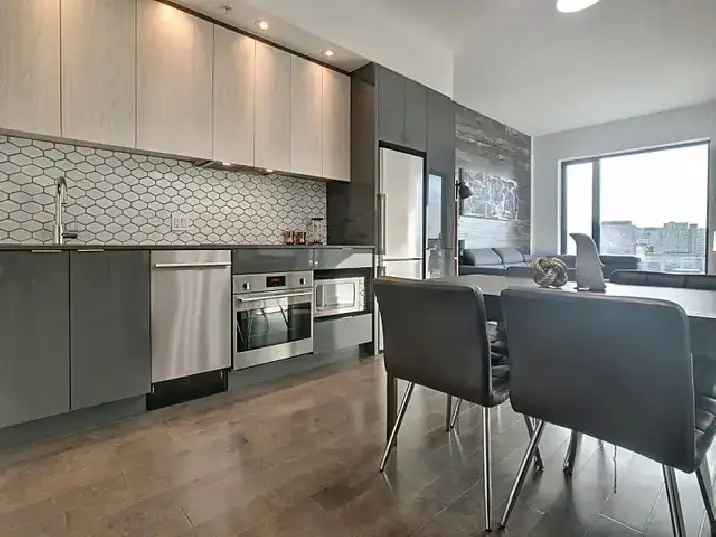 Fully Furnished 1 Bedroom Condo Downtown with Parking