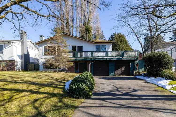 3 Bed Home with Basement Suite Potential in North Delta