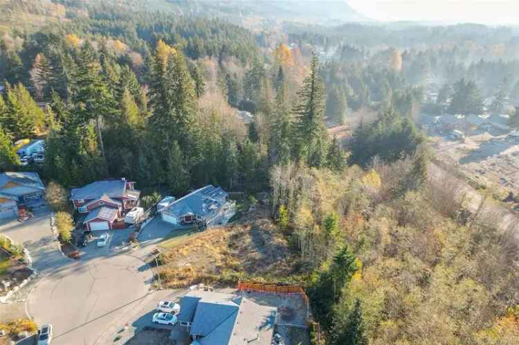 Lake Cowichan Family Home Lot Slopes Area