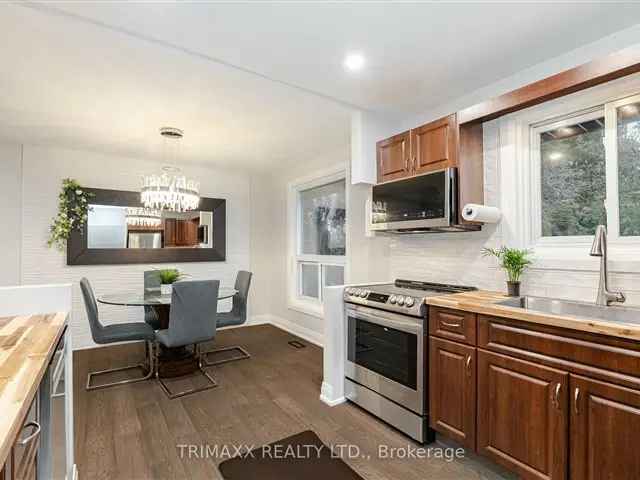 Stunning Renovated 4-Bed 2-Bath Home in Oshawa