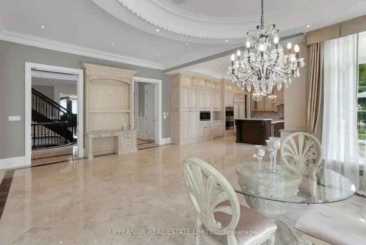 Luxury Stone Mansion with Gourmet Kitchen and Elevator