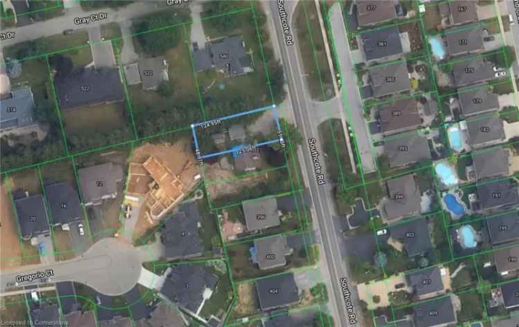 Ancaster Buildable Lot Near Golf Amenities and Costco