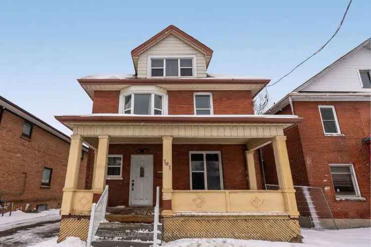 Oshawa Legal Triplex with Commercial Zoning High Rental Income