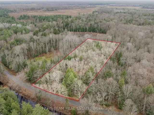 2-Acre Waterfront Lot Black River Ramara Township