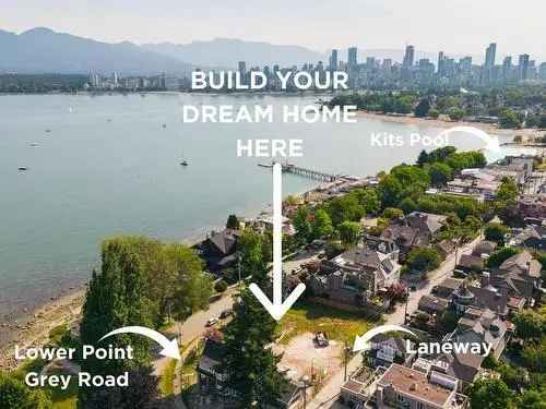 Point Grey Road Lot: Build Your Dream Home or Duplex