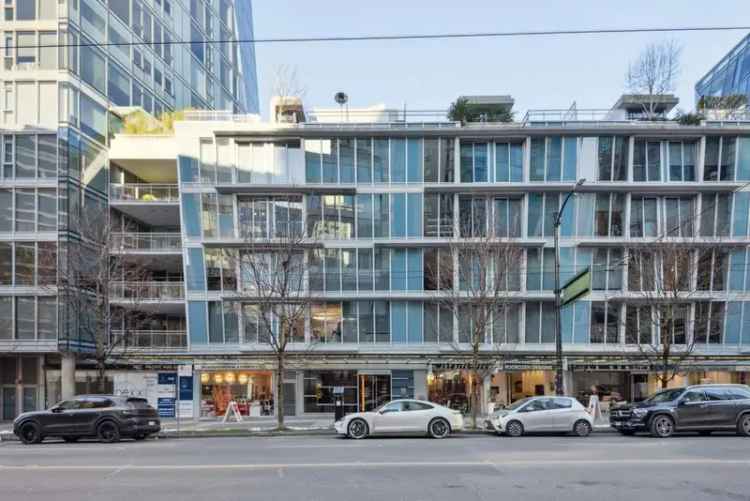 Penthouse Studio+Den with Rooftop Deck Live Work Zoning Coal Harbour