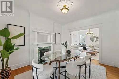 Leslieville 3 Bedroom House with 2 Car Parking Near Queen Street East