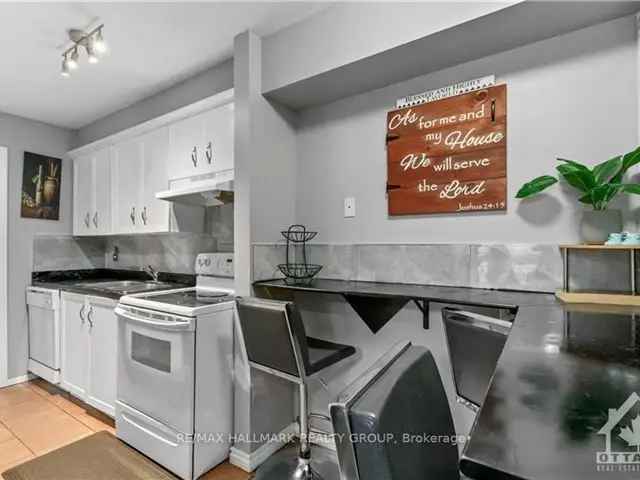 Townhouse For Sale in Ottawa, Ontario