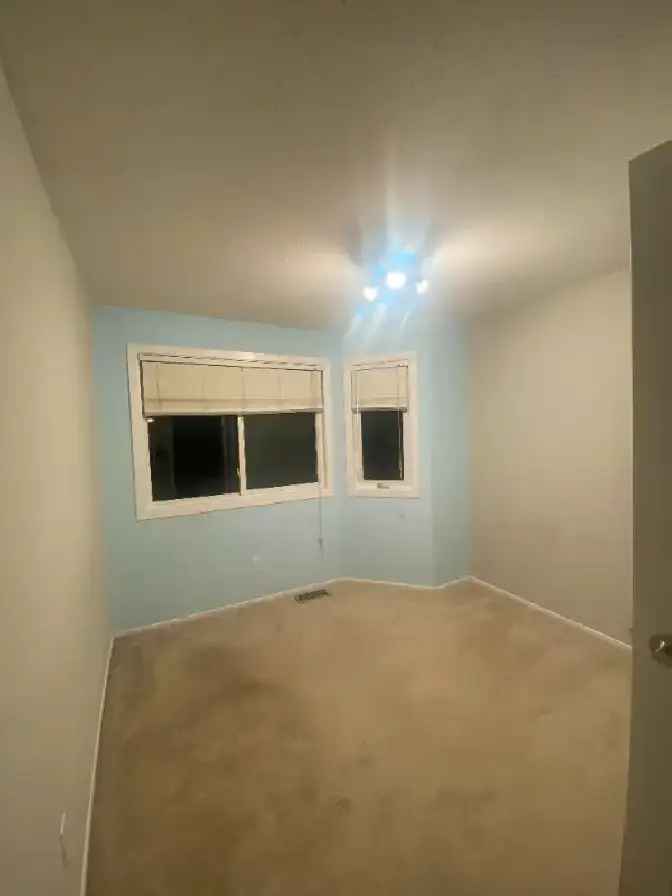 Unfurnished private room for rent