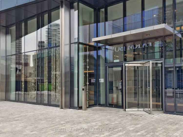 Waterfront Suite Sugar Wharf Toronto Semi Furnished 1 Year Old