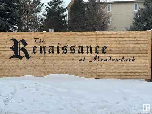 Condo For Sale In Meadowlark Park, Edmonton, Alberta