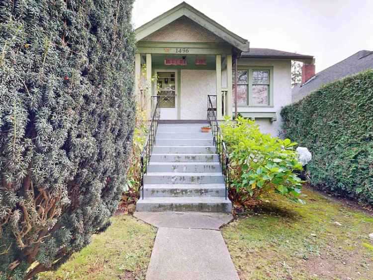 1496 E 15th Avenue Vancouver House for Sale