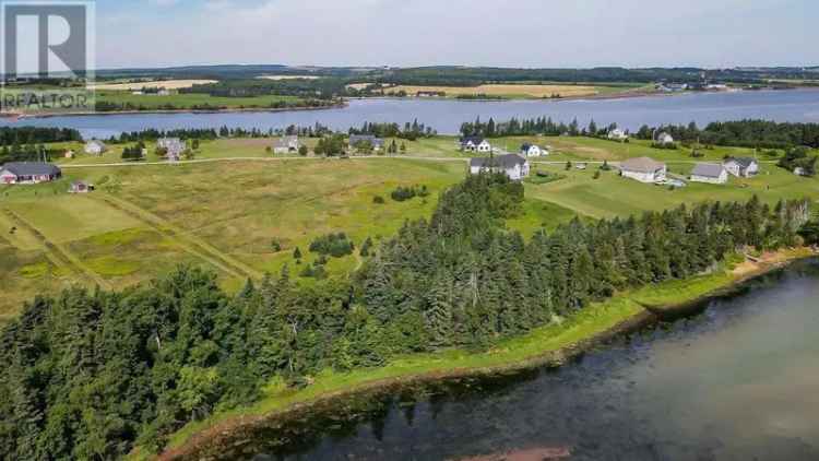 Waterfront Lot with River Views Near Cavendish and Kensington